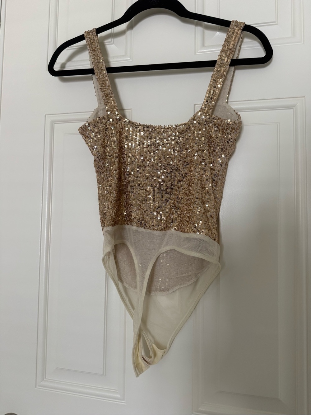 Free People Gold Sequin Bodysuit - Picture 5 of 5